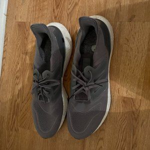 Gray Men's Adidas Ultra Boost Athletic Shoe / Sneaker
